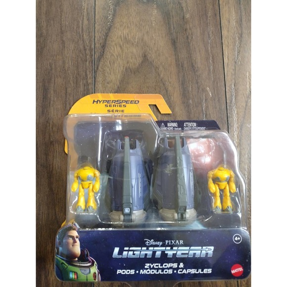 Mattel Toys Lightyear 222 Zyclops Pods Hyperspeed Series Disney